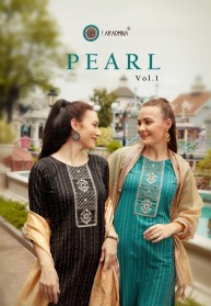 Aradhna Pearl Vol 1 Weaved Cotton Kurtis